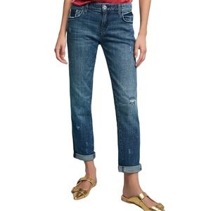Anthropologie Pilcro and the Letterpress Boyfriend Straight Jean